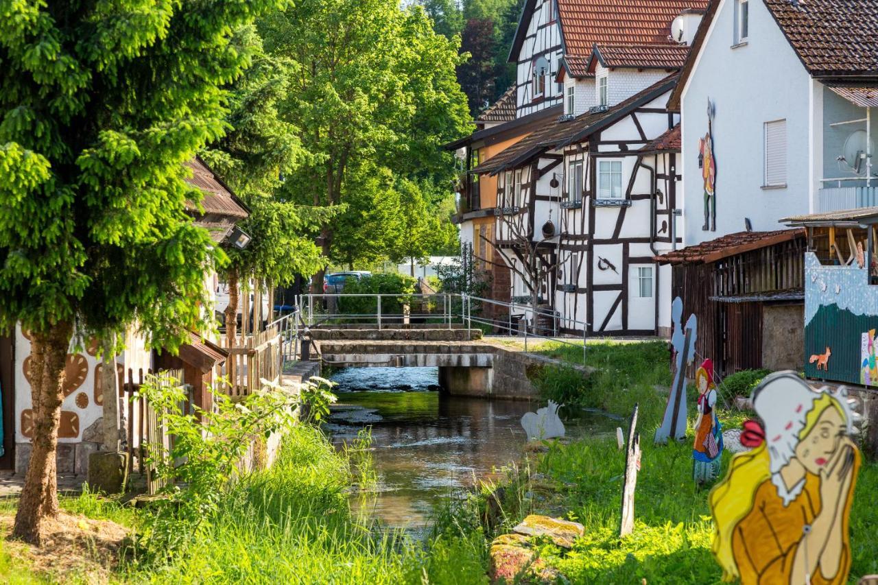 Hotel Zur Krone Bad Brückenau Kültér fotó